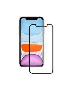 Защитное стекло 3D Full Glue для Apple iPhone 11 Pro 2019 0 3 мм черная рамка Deppa