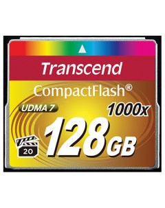 Карта памяти Compact Flash TS128GCF1000 128GB Transcend