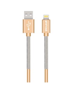 USB кабель Lightning Spring 1m золотой Krutoff
