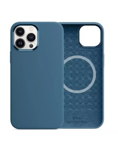 Чехол для телефона Magnetic Silicone Phone Case for iPhone 13 6 1 Blue Jay Wiwu