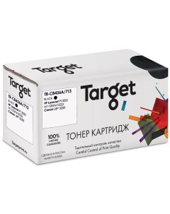 Картридж для лазерного принтера TR CB436A 713 черный совместимый Target