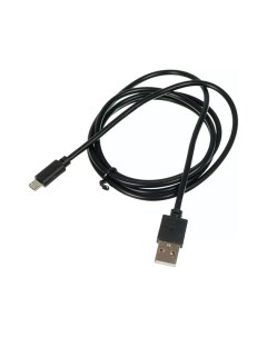 Кабель USB A m micro USB B m 1 2м black simple Digma