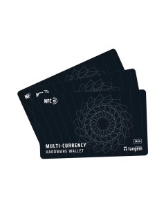 Криптовалютный кошелек Wallet набор из 3 карт Tangem