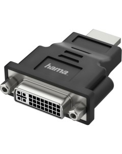 Переходник H 200339 00200339 DVI D f HDMI m Hama