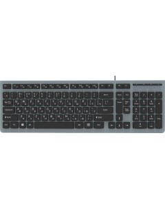 Проводная клавиатура RKB 400 Gray 80000596 Ritmix