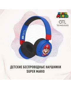 Беспроводные наушники Super Mario Blue Red Otl technologies
