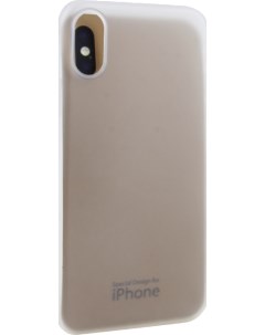 Чехол крышка MP 8802 для iPhone X полиуретан прозрачный Miracase