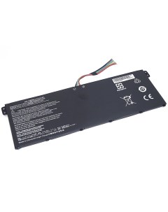 Аккумулятор для ноутбука Acer Aspire V13 AC14B8K 4S1P 15 2V 46Wh OEM черная Greenway