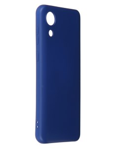 Чехол DF для Samsung Galaxy A03 Core Silicone Blue sOriginal 33 Df-group