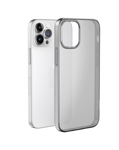 Чехол накладка Light для iPhone 14 Pro Max прозрачно черный Hoco