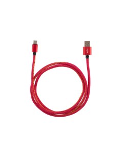 Кабель Energy ET 04 USB Type C цвет красный деним Nrg