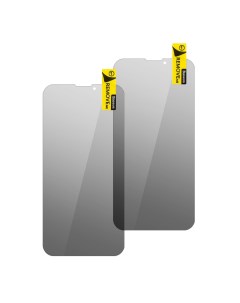 Защитное стекло для iPhone 13 Mini Антишпион без рамки 0 3 mm 2 шт Baseus