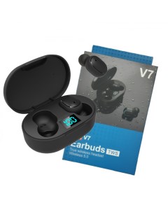 Беспроводные наушники TWS V7 Black Earbuds