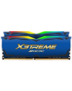 Оперативная память X3 RGB Blue 32Gb DDR4 3600MHz MMX3A2K32GD436C18BU 2x16Gb KIT Ocpc