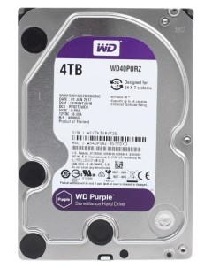 Жесткий диск Purple 4ТБ 40PURZ Wd