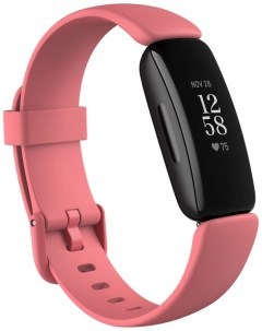 Фитнес браслет Inspire 2 черный розовый Fitbit