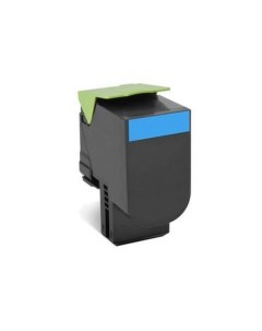 Картридж для лазерного принтера 80C8SCE голубой оригинальный Lexmark