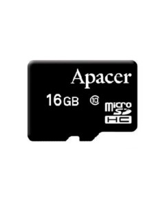 Карта памяти Micro SDHC 16Гб AP16GMCSH10 RA Apacer