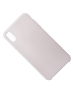 Чехол для Apple iPhone XS Max силиконовый Soft Touch белый премиум Promise mobile