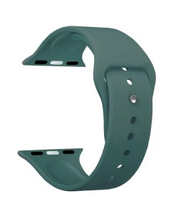 Ремешок для Apple Watch 42 44mm Band Silicone Green Deppa