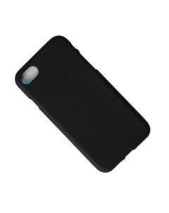 Чехол для Apple iPhone 7 iPhone 8 iPhone SE 2020 силиконовый матовый черный Promise mobile