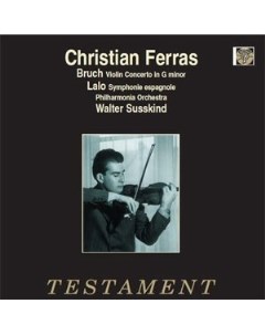 Christian Ferras Bruch Violin concerto Lalo Symphonie Espagnole LP Testament