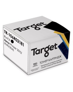 Картридж для лазерного принтера 106R02181 черный совместимый Target
