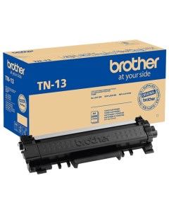 Картридж для лазерного принтера TN 13 черный оригинал Brother