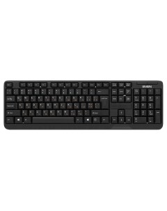 Беспроводная клавиатура Comfort 2200 Black Sven