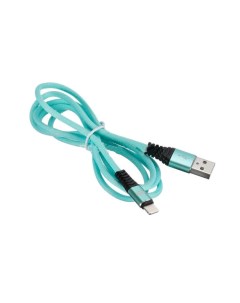 Кабель USB A m Lightning m 1 2м Light Blue Digma