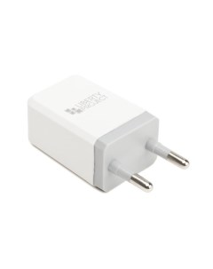Сетевое зарядное устройство LP с USB выходом 1А Brick Series белое коробка Liberty project