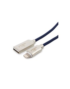 Кабель USB Lightning MFI CC P APUSB02Bl 1M Cablexpert