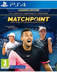 Игра Matchpoint Tennis Championships Legends Edition PS4 Kalypso media