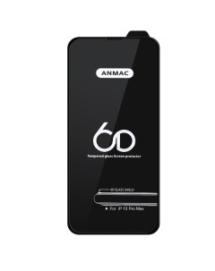 Защитное стекло для iPhone 14 Plus 6D Black Anmac