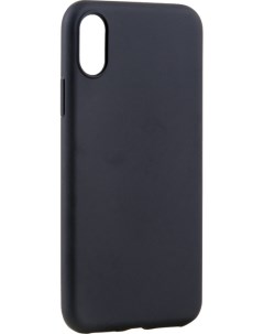 Чехол крышка TPU для iPhone X термополиуретан черный Anycase