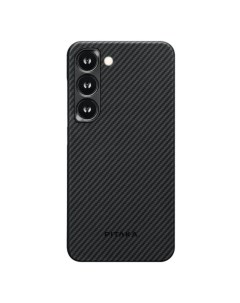 Чехол накладка KS2301 MagEZ Case for Samsung Galaxy S23 Black Grey Twill Pitaka