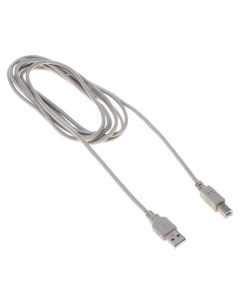 Кабель BHP RET USB_BM30 USB A m USB B m 3м серый блистер Buro