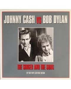 Johnny Cash and Bob Dylan Johnny Cash vs Bob Dylan Limited Edition Red Vinyl Not now music