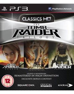 Игра Tomb Raider Trilogy The Трилогия Classics HD для PlayStation 3 Eidos interactive
