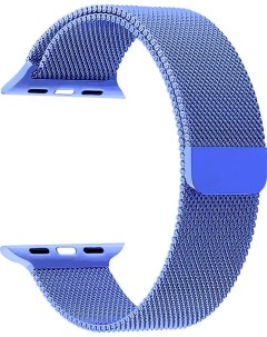 Ремешок из стали для Apple Watch 42 44 45 mm CAPELLA DS APM02 44 BL Синий Lyambda