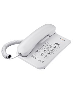 Проводной телефон TX 212 серый Texet