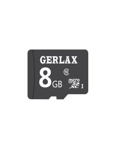 Карта памяти microSD 8 GB SDXC10 8GB class 10 Gerlax