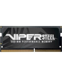 Оперативная память Patriot Viper Steel 8Gb DDR4 2400MHz SO DIMM PVS48G240C5S Patriot memory