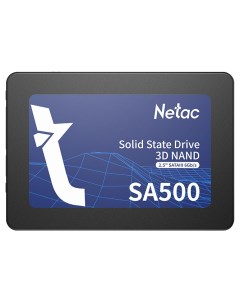 SSD накопитель SA500 2 5 960 ГБ NT01SA500 960 S3X Netac