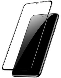Защитное стекло Full glass Tempered для iPhone 11 Black Baseus