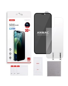 Защитное стекло для iphone 12 12 Pro пленка назад 3D Privacy с сеточкой Anmac