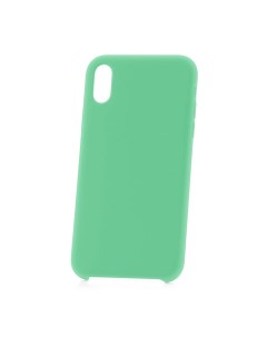 Чехол для Apple iPhone XS Max Slim Silicone 2 светло зеленый Derbi