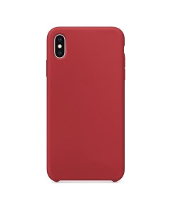Чехол для iPhone X XS Премиум красный SCPQIPXXS 14 PRED Silicone case
