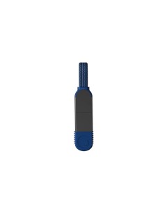 Кабель Micro USB Lightning USB Type C 0 14 м синий черный Rolling square