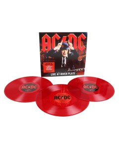 AC DC Live At River Plate Coloured Vinyl 3LP Columbia